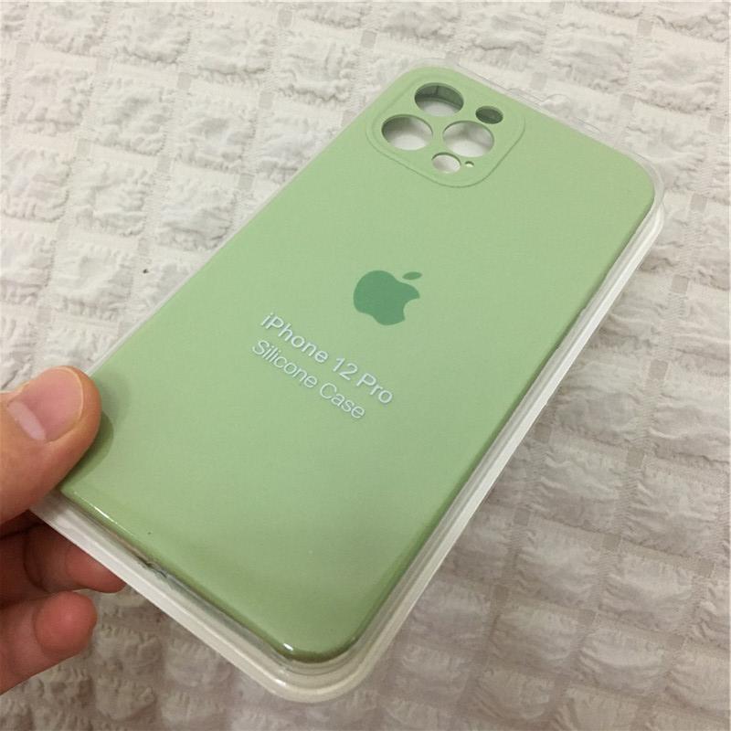 iPhone Camera Protection Silicone Cases Matte Soft TPU Back Cover Apple