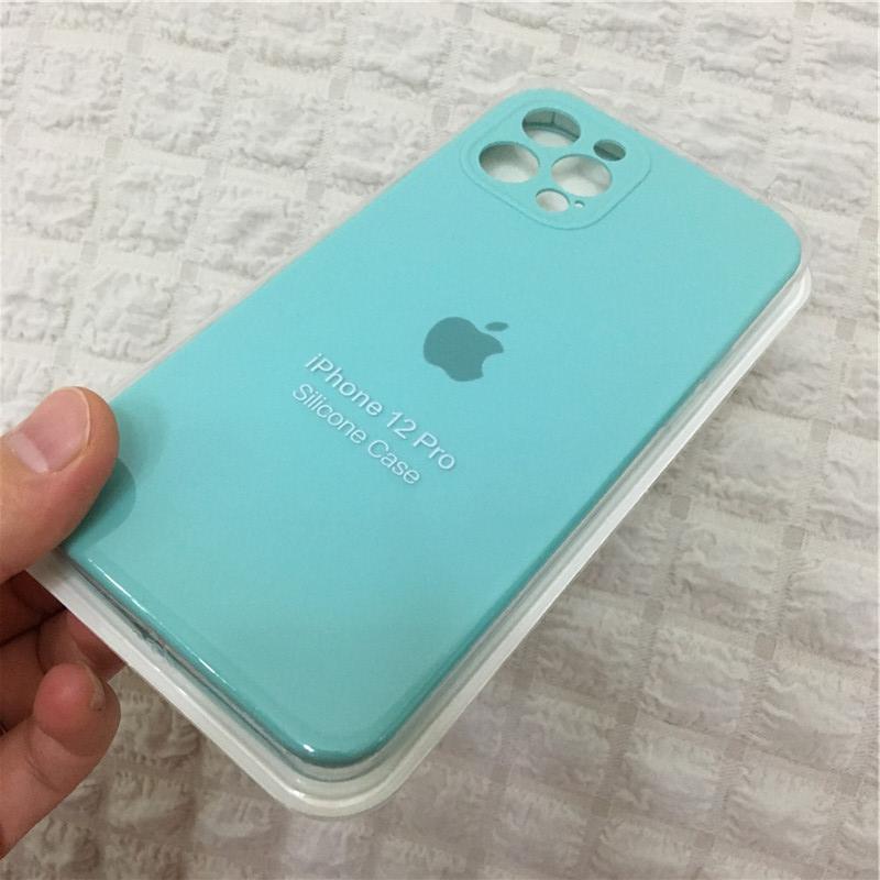 iPhone Camera Protection Silicone Cases Matte Soft TPU Back Cover Apple