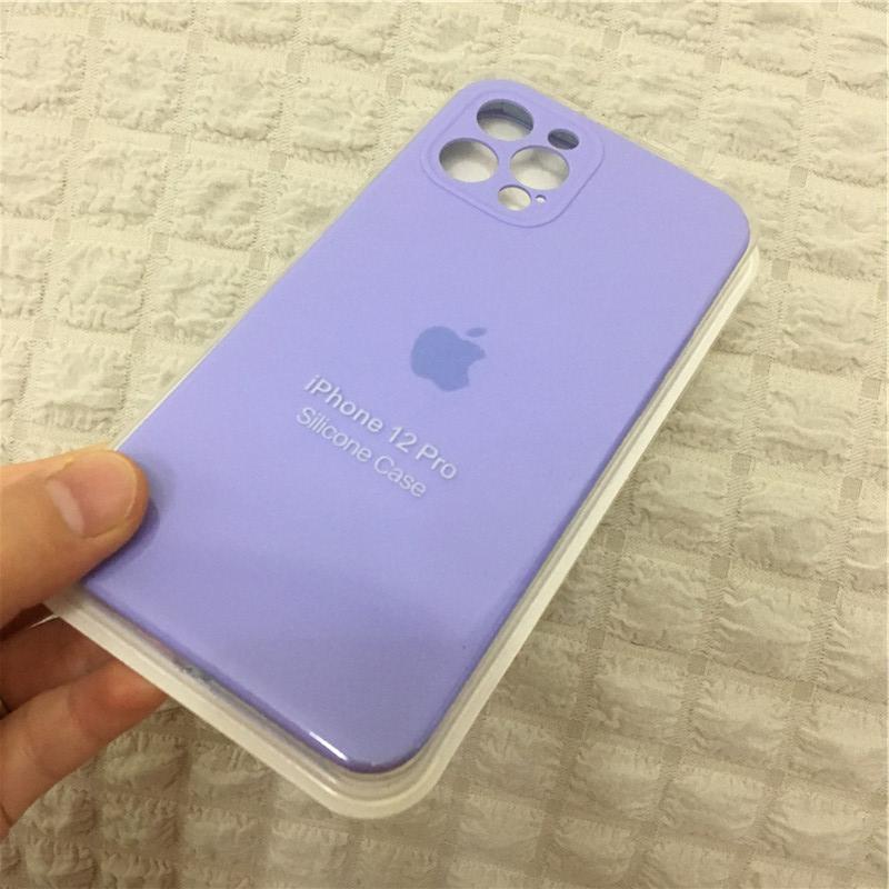iPhone Camera Protection Silicone Cases Matte Soft TPU Back Cover Apple