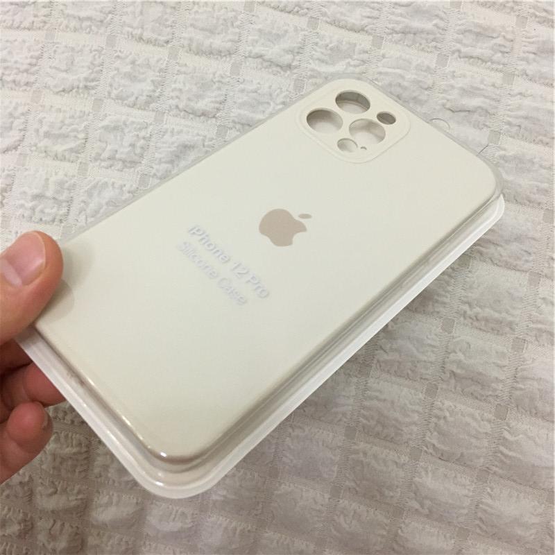iPhone Camera Protection Silicone Cases Matte Soft TPU Back Cover Apple