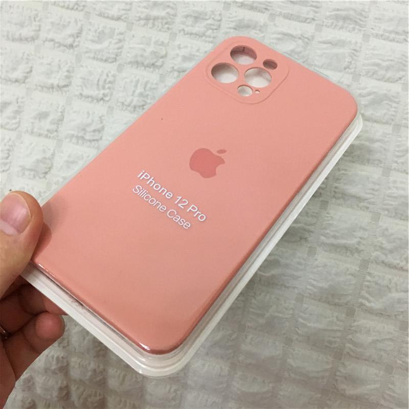 iPhone Camera Protection Silicone Cases Matte Soft TPU Back Cover Apple