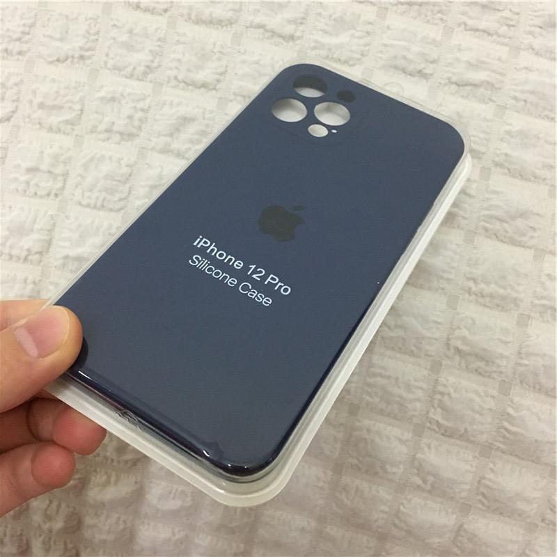 iPhone Camera Protection Silicone Cases Matte Soft TPU Back Cover Apple