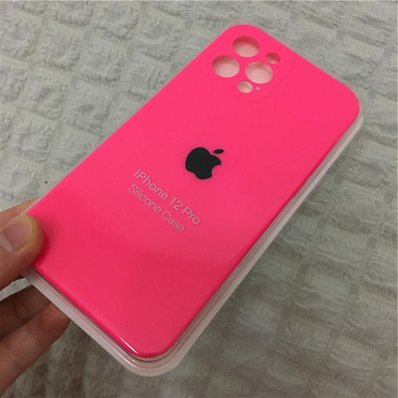 iPhone 13 Camera Protection Silicone Cases Soft Matte Back Cover Apple