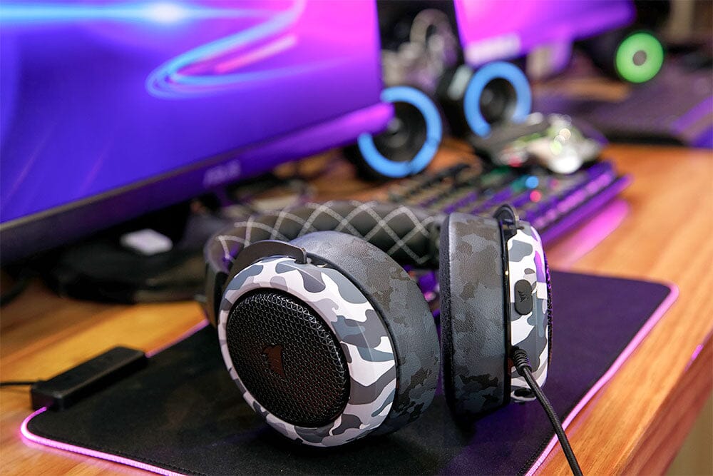 WC FreeZe Cooling Gel Dual Layer Earpads for Corsair HS50 HS60 HS70 Headsets