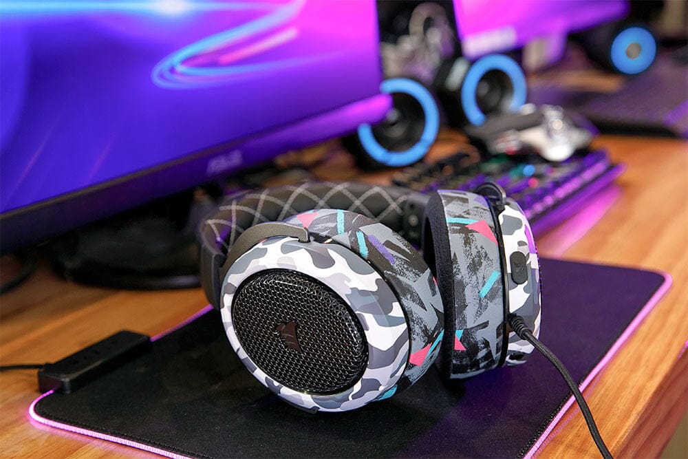 WC FreeZe Cooling Gel Dual Layer Earpads for Corsair HS50 HS60 HS70 Headsets