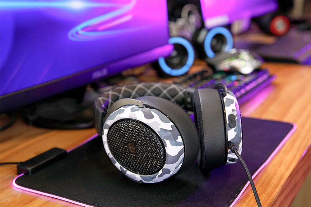 WC FreeZe Cooling Gel Dual Layer Earpads for Corsair HS50 HS60 HS70 Headsets