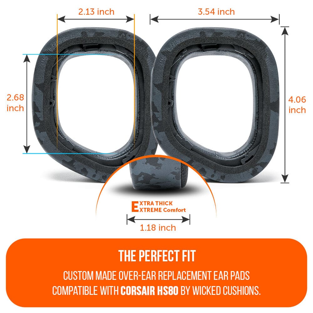 WC FreeZe Cooling Gel Corsair HS80 Earpads