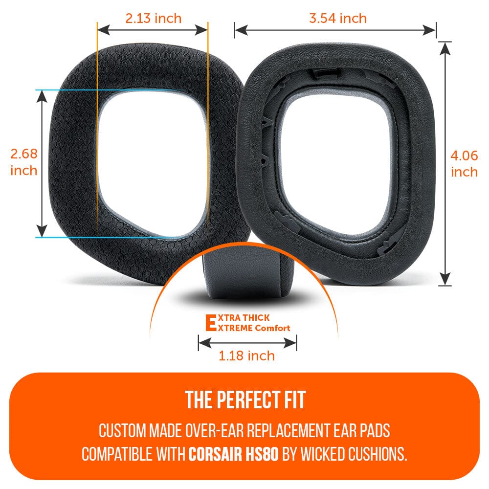 WC FreeZe Cooling Gel Corsair HS80 Earpads