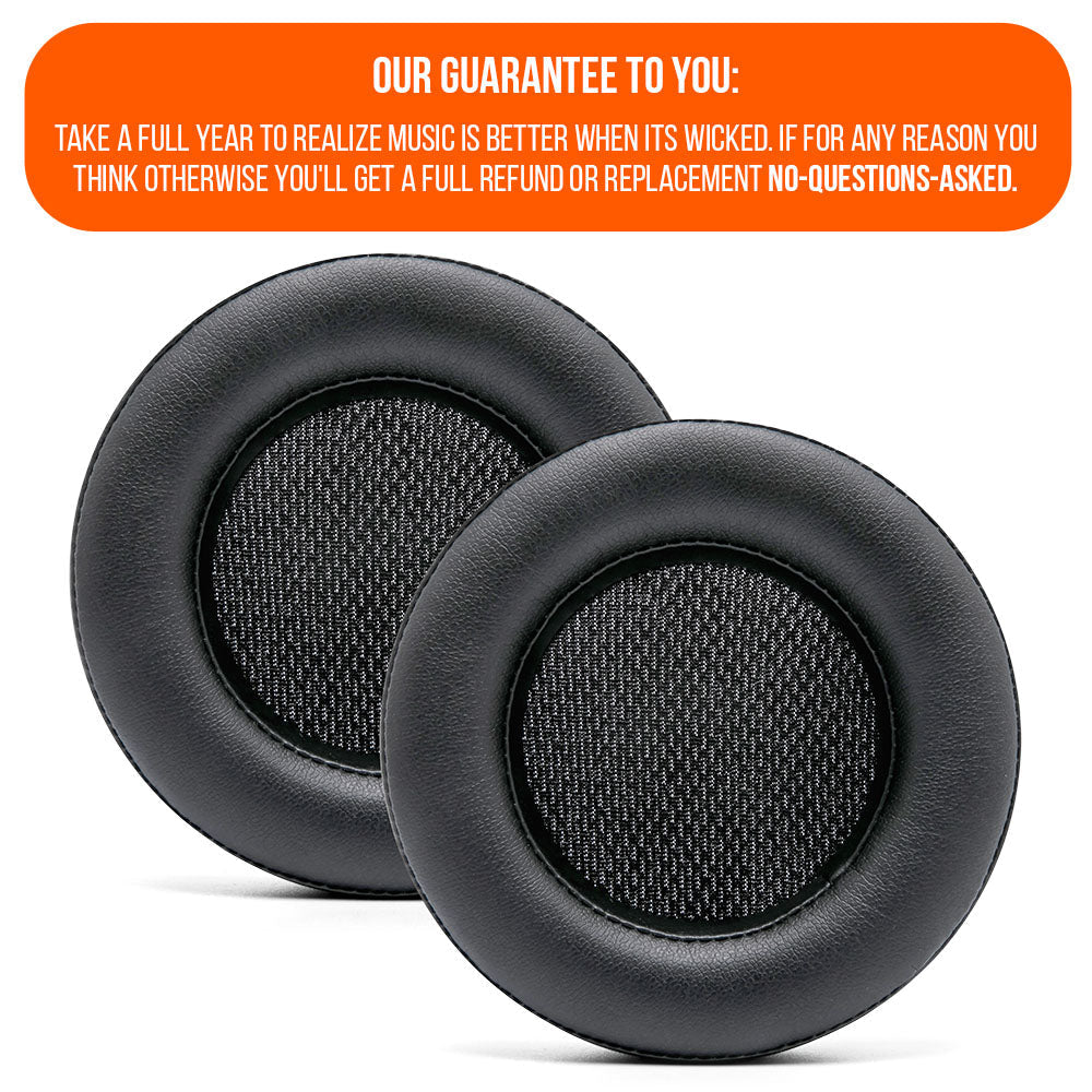 Upgraded PU Leather Ear Pads Replacement for Corsair Virtuoso Headset Wicked Cushions