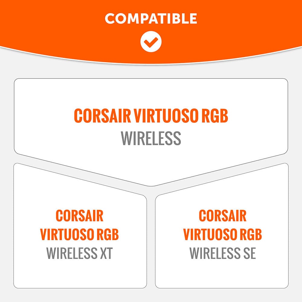 Corsair Virtuoso Silicone Headband Cover WC BandZ Virtuoso