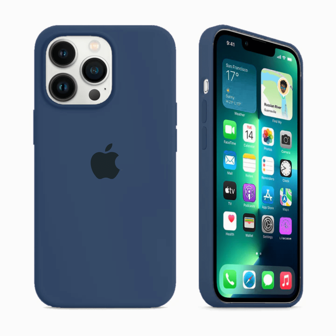 iPhone Cobalt Blue Silicone Case Apple