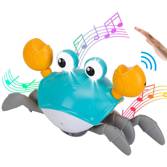 Crawling Crab with Music and LED Light Baby Toy