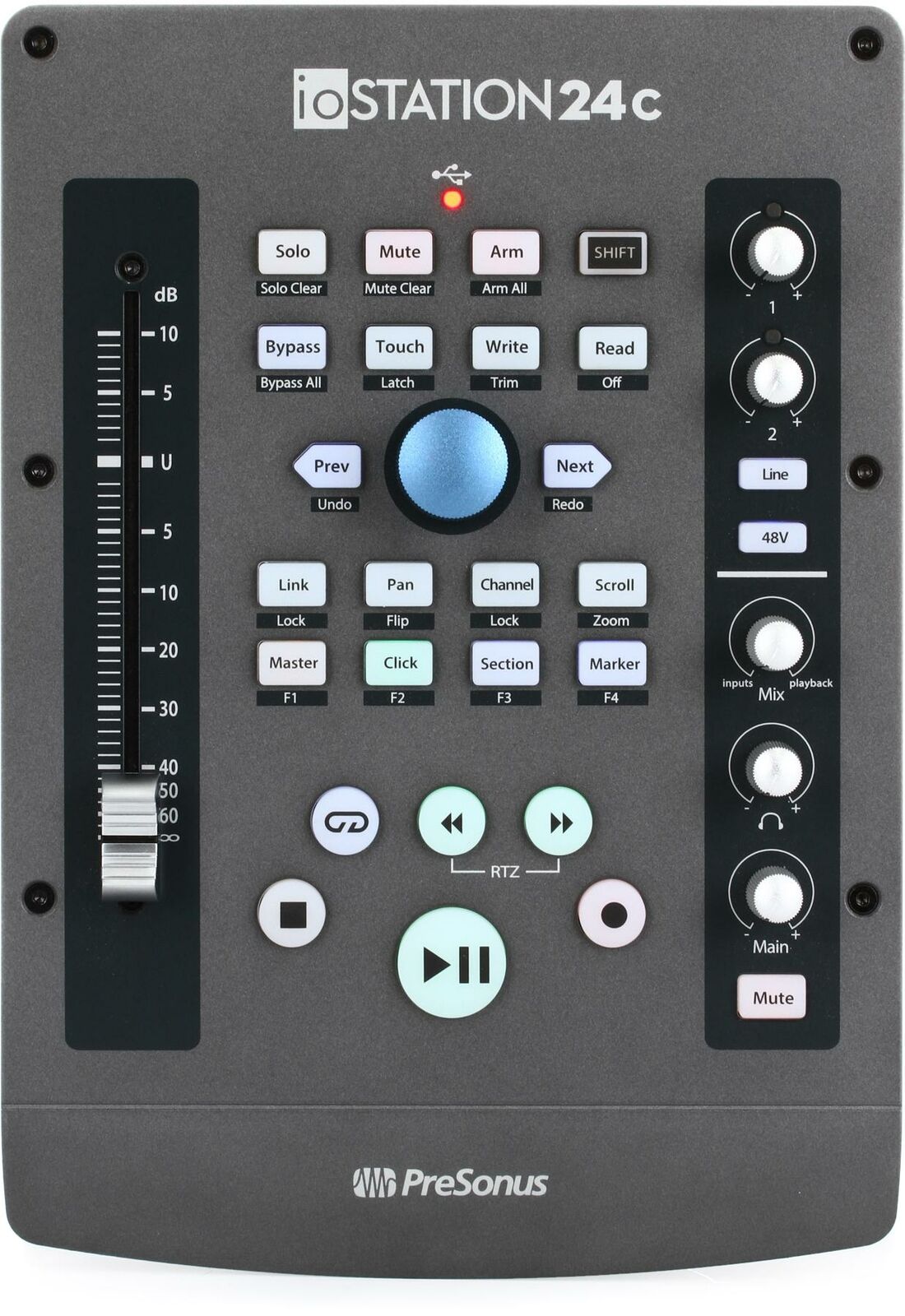 PreSonus ioStation 24c USB-C Audio Interface and Production Controller - NEW