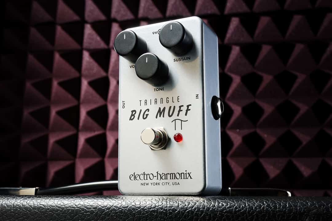 New - Electro-Harmonix Triangle Big Muff Pi Fuzz Pedal TRIBM