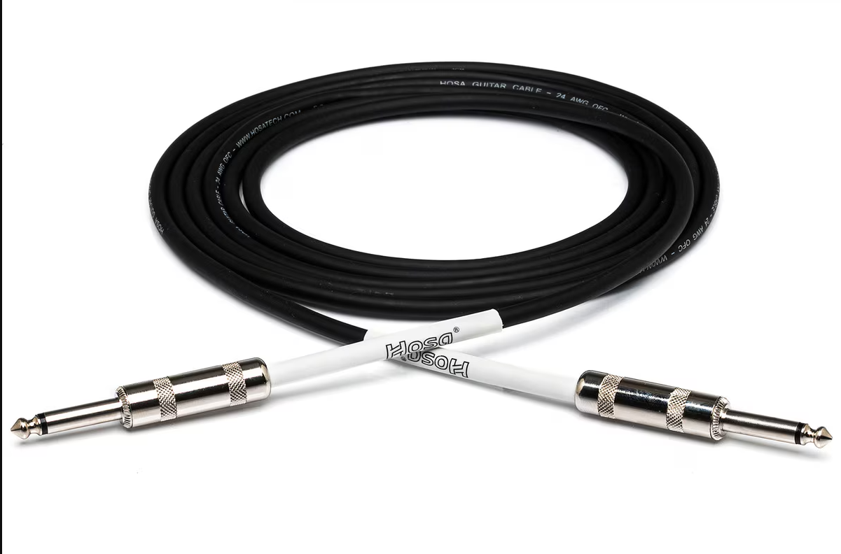 Hosa GTR-205 Straight to Straight Guitar Cable - 5 foot