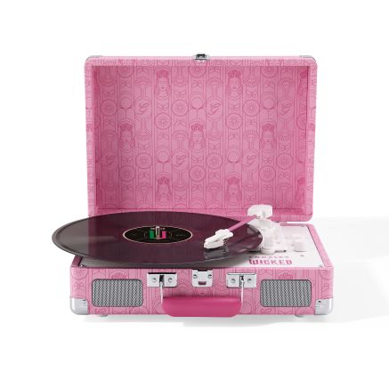 Crosley RSD Wicked Cruiser Plus Record Player in Glinda Pink-NEW