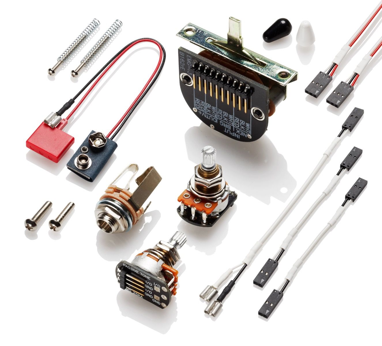 EMG T Set Tele Solderless Conversion Wiring Kit For Telecaster Pickups & Switch - New