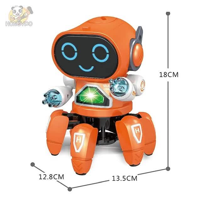 Dance Robot Electric Musical Shining Toy Pet