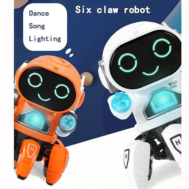 Dance Robot Electric Musical Shining Toy Pet