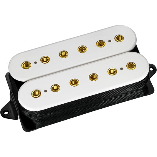 DiMarzio DP215 Evo 2 Humbucker Bridge Pickup F-spaced White with gold poles - new