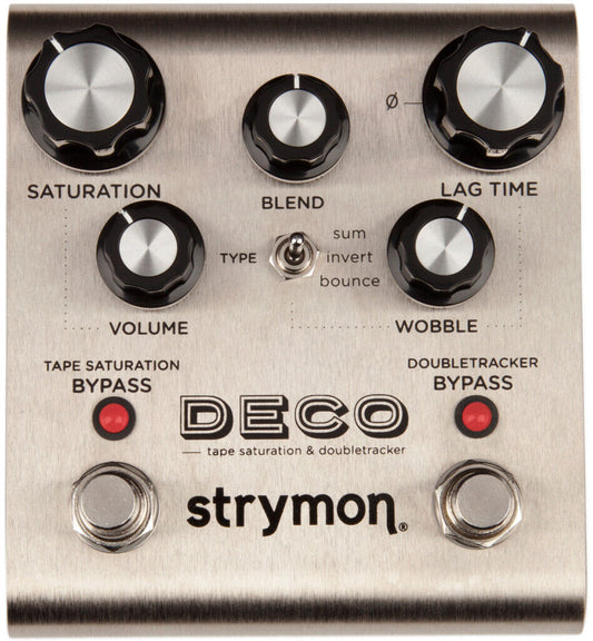 New - Strymon Deco Tape Saturation and Doubletracker Pedal