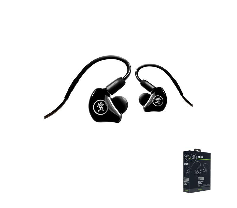 Mackie MP-240 Hybrid Dual-driver Professional In-Ear Monitors-NEW