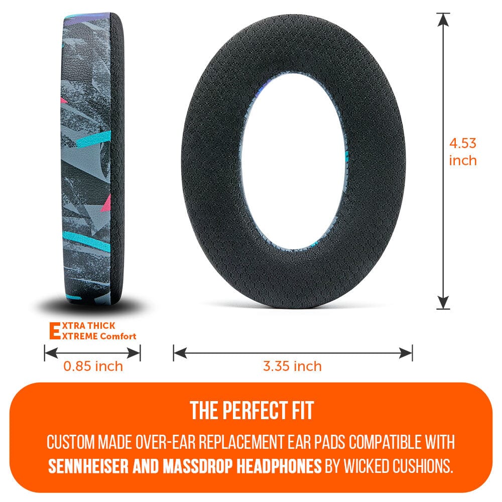 WC FreeZe Cooling Gel Earpads for Sennheiser PC38X & More