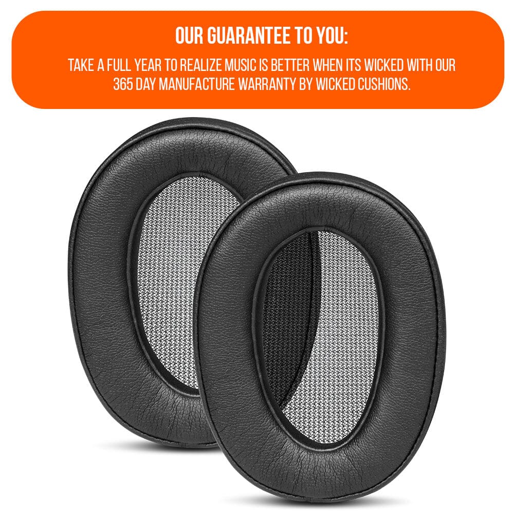 Earpads Soft Leather Memory Foam Replacement for Sony WH900N Wicked Cushions