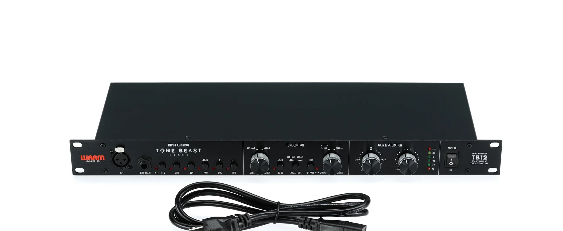 Warm Audio TB12 Tone Beast Microphone Preamp - Black -NEW