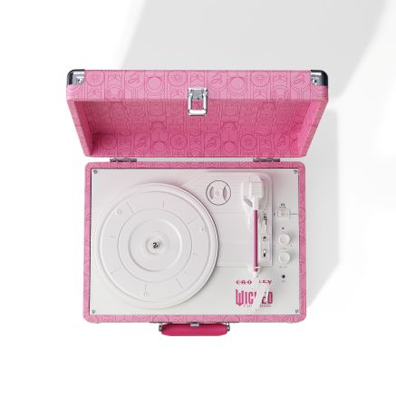 Crosley RSD Wicked Cruiser Plus Record Player in Glinda Pink-NEW
