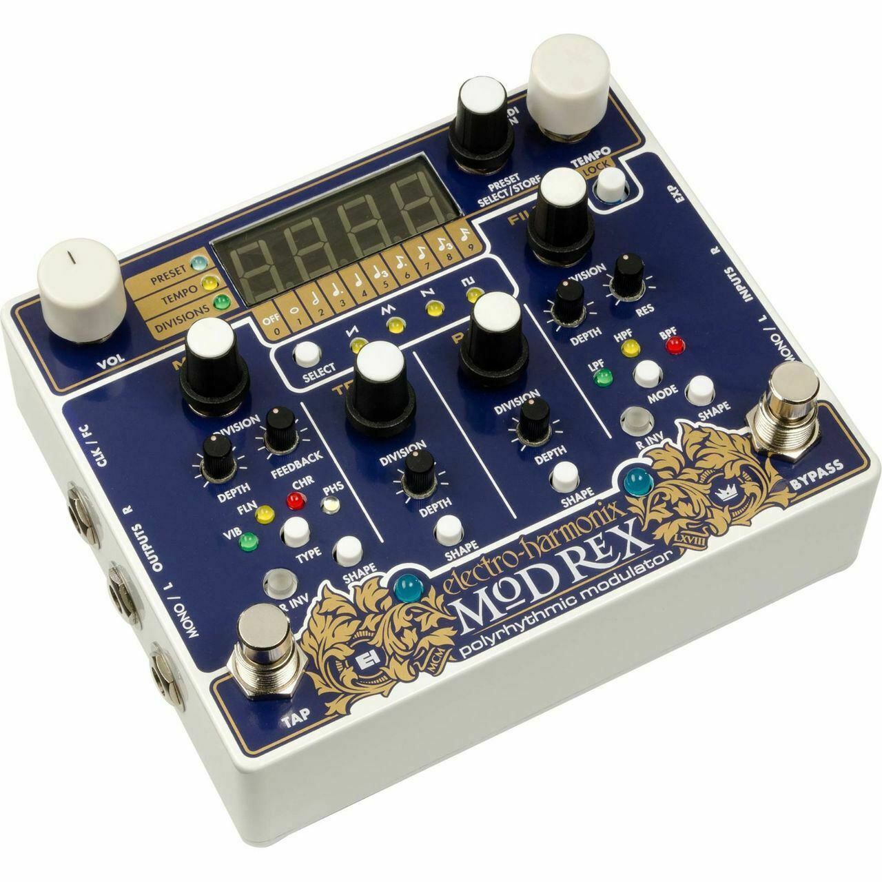 New - Electro Harmonix Mod Rex Polyrhythmic Modulator Pedal