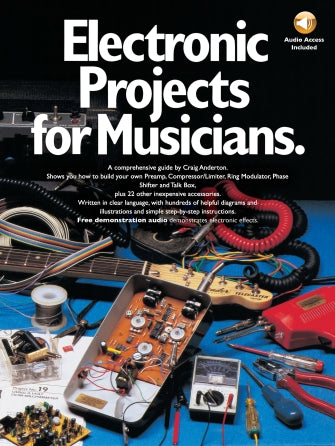 Electronic Projects for Musicians Music Sales America Softcover Audio Online - New