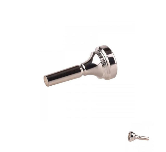Denis Wick Classic Trombone Mouthpiece, Silver-Plated, 4BS- NEW