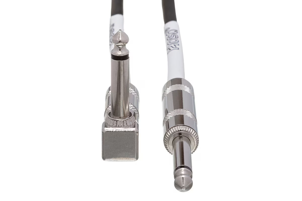 Hosa GTR-215R Straight to Right Angle Guitar Cable - 15 foot-NEW