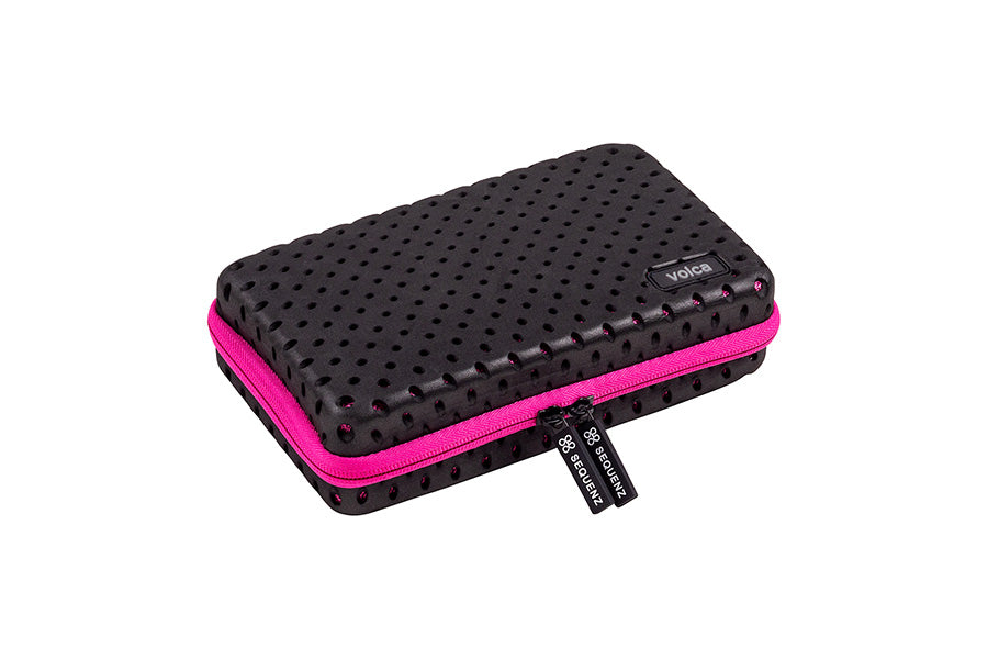 Soft-shell Case Pink/Black for Volca Synthesizer Sequenz
