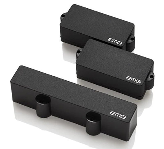 EMG PJ Active Bass Pickup set - black - New