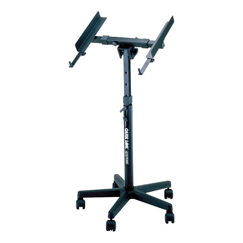 New - QuikLok Fully Adjustable Mixer Stand for Studio Equipment Locator, Caster QL-400