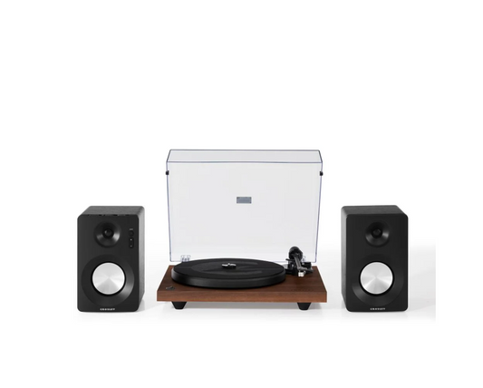 Crosley KT6101-WA K-Series Bluetooth Turntable System - Walnut-NEW