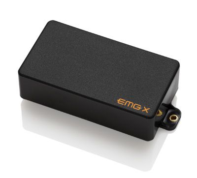 EMG 89X HUMBUCKER DUAL & SINGLE COIL MODE Pickup, Short Shaft, BRUSHED BLACK CHROME -NEW