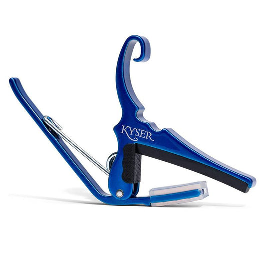 Kyser 6 String Quick Change Guitar Capo, Blue-NEW