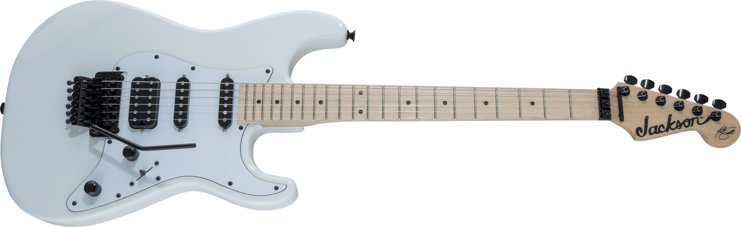 Jackson X Series Signature Adrian Smith SDXM - Snow White with Maple Fingerboard