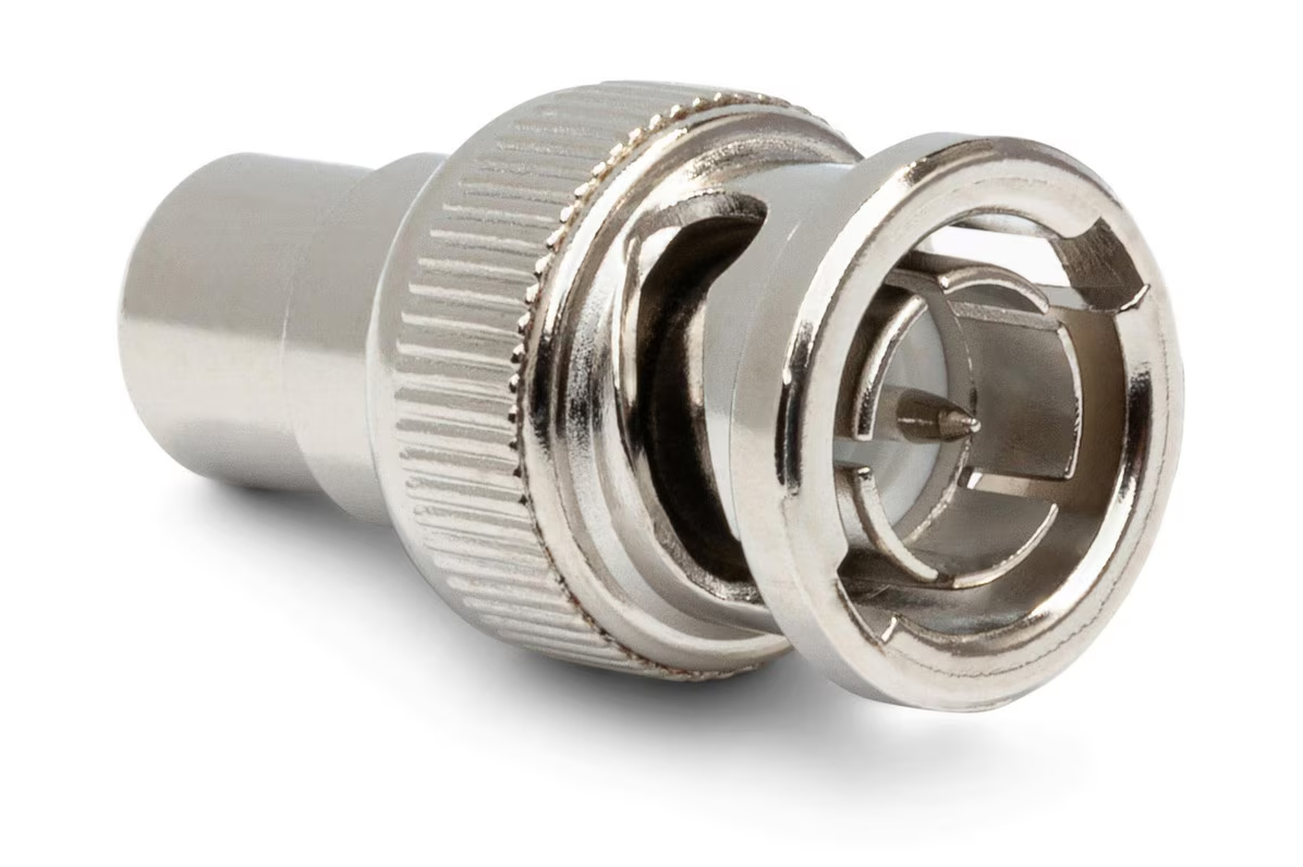 Hosa NBR-253 75-ohm RCA Female to BNC Male Adapter-NEW