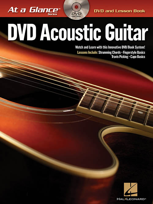 Acoustic Guitar DVD/Book Pack Guitar -NEW