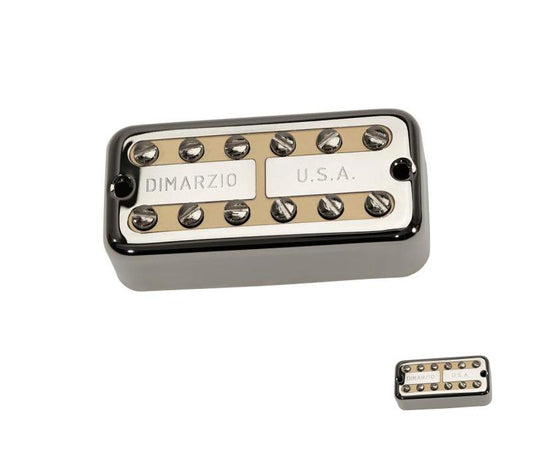 DiMarzio DP292FN NEW'TRONTM BRIDGE F-spaced, Nickel Cover with Cream Insert - New