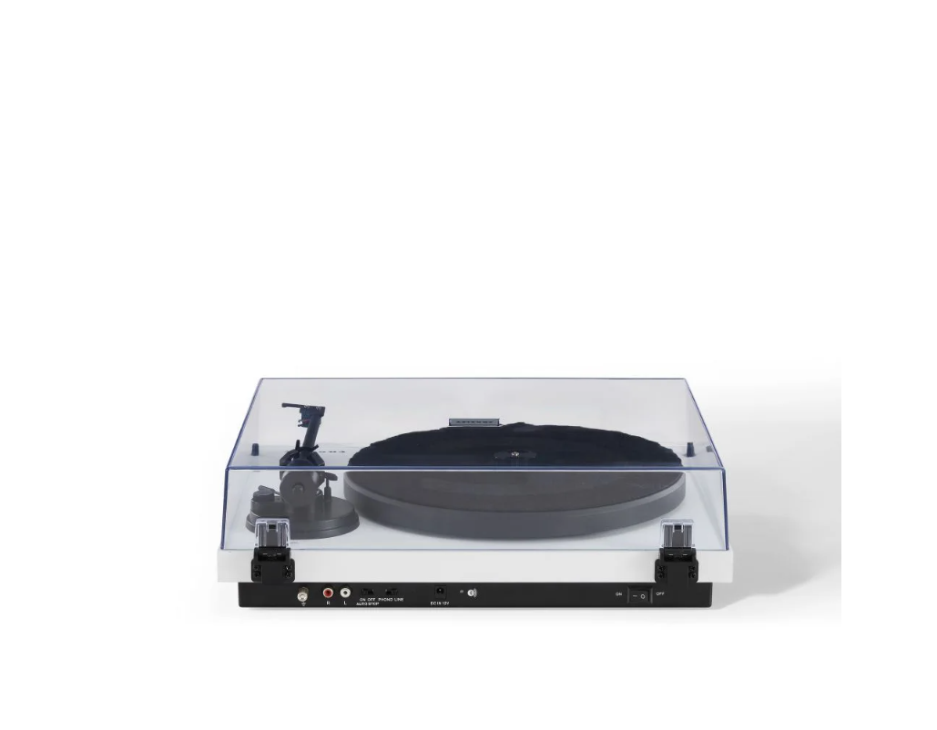 Crosley C6B Belt-Drive Bluetooth Turntable with Adjustable Tone Arm - White-NEW