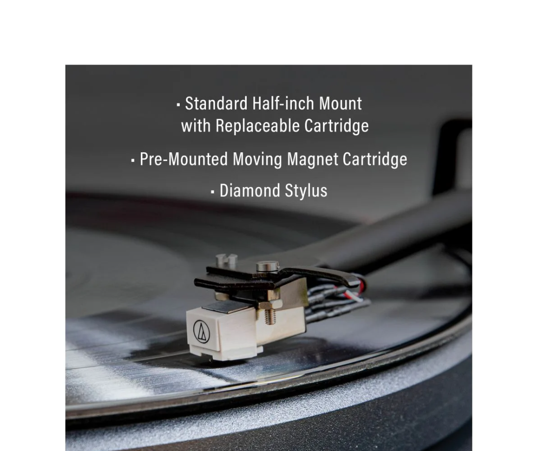 Crosley KT6101-WA K-Series Bluetooth Turntable System - Walnut-NEW