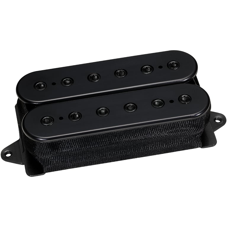 DiMarzio DP158 Evolution Neck Humbucker Pickup - F-spaced Black with Black Poles -NEW