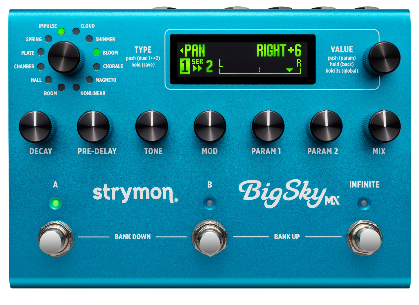 Strymon BigSky MX Reverb Pedal-NEW