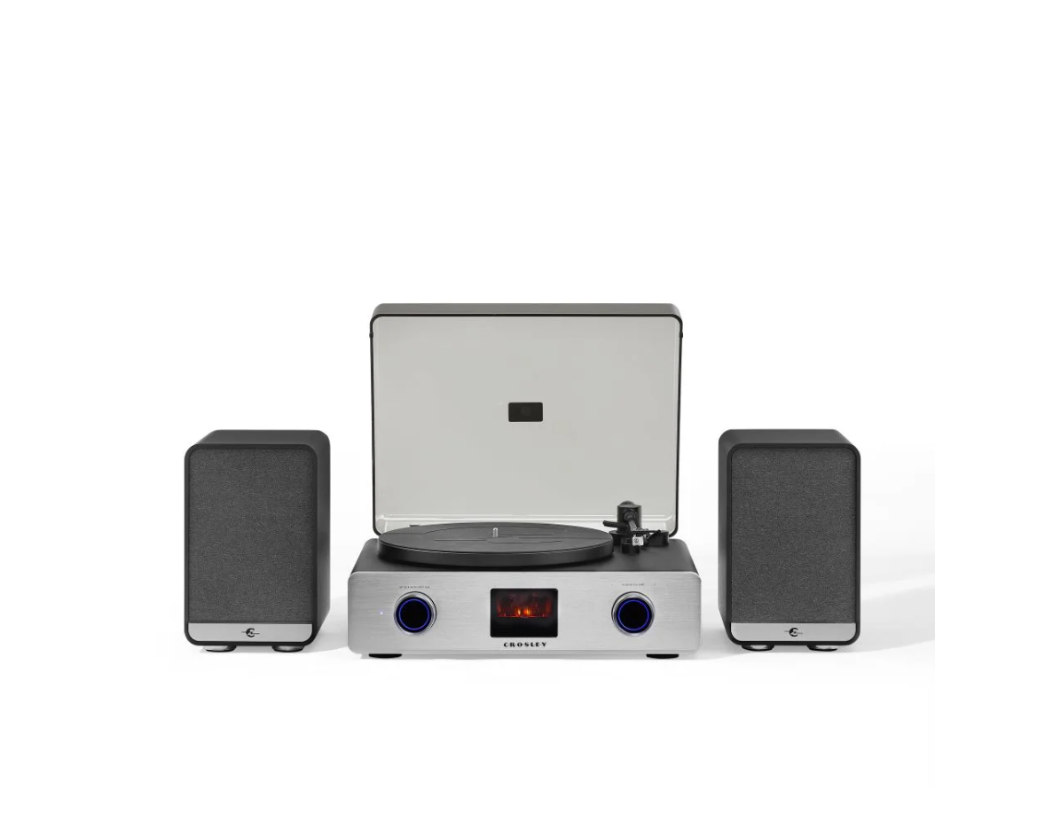 Crosley C92A-BK C92 2-Speed Bluetooth Record Player With Speakers - Black