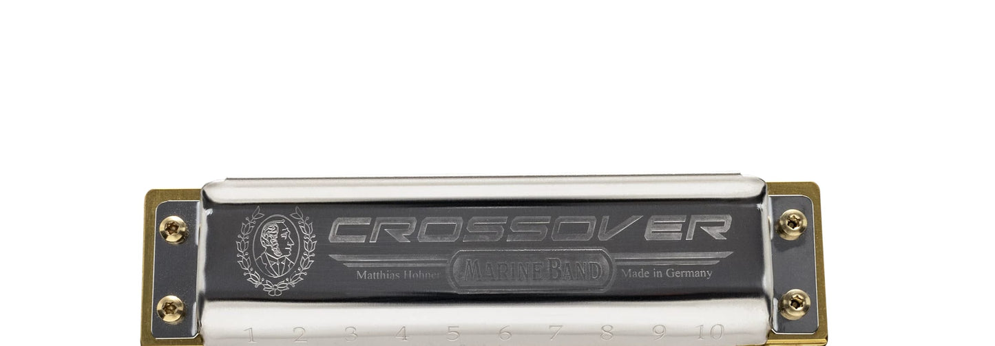 Hohner Marine Band Crossover Harmonica - A Major -NEW